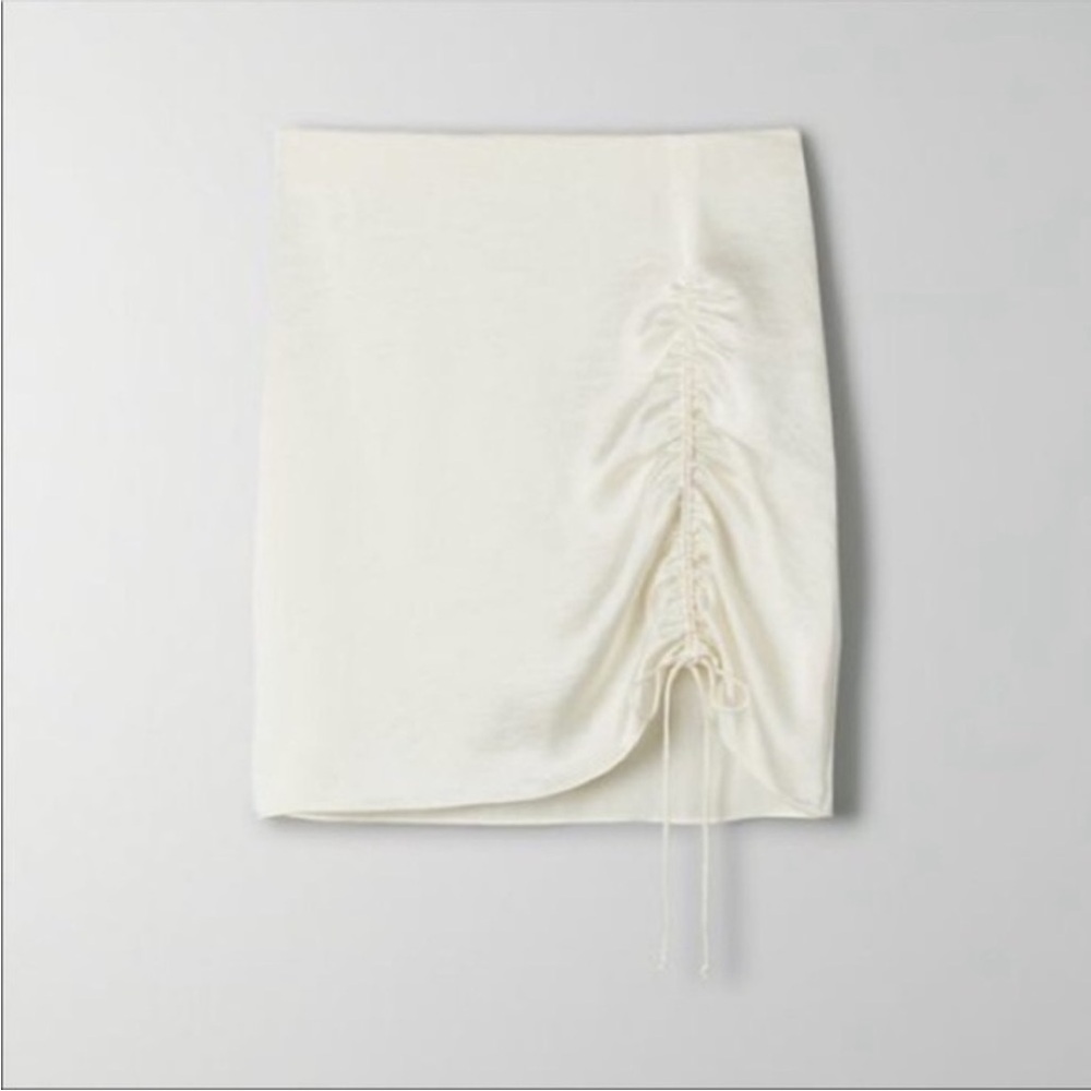 Wilfred Cream Mini Skirt